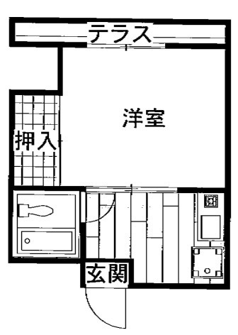 春日薩摩マンションの間取り