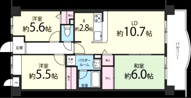 【間取り】 | コンフォート和泉