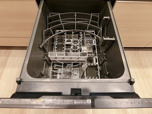 プラウドタワー岡山の設備|食器洗浄乾燥機　※2026年8月撮影