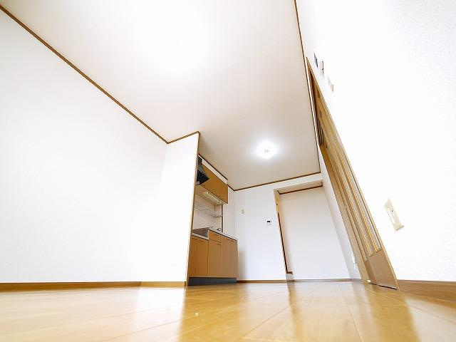 シティーパルⅡの居間・リビング|おしゃれな居間です
