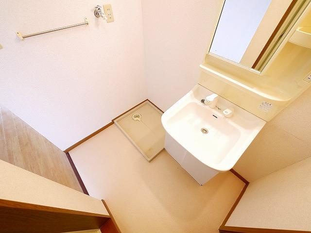 シティーパルⅡの洗面所|脱衣スペースもあります