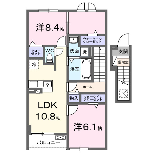 ＣＬＥＭＥＮＴ　樹　Ⅶの間取り