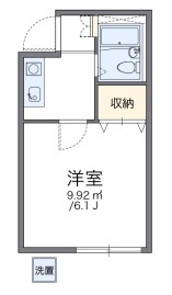 【間取り】 | レオパレス住道第２