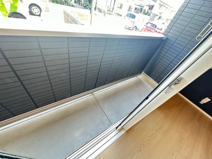 D-ROOM貴船のバルコニー