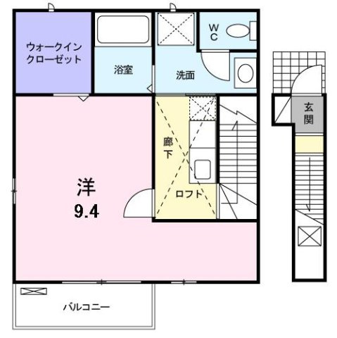 サンパティークの間取り
