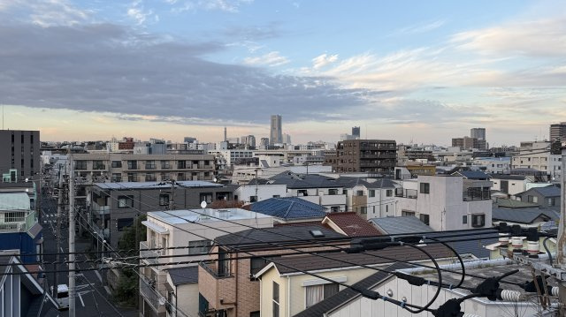 蒔田マンションの展望