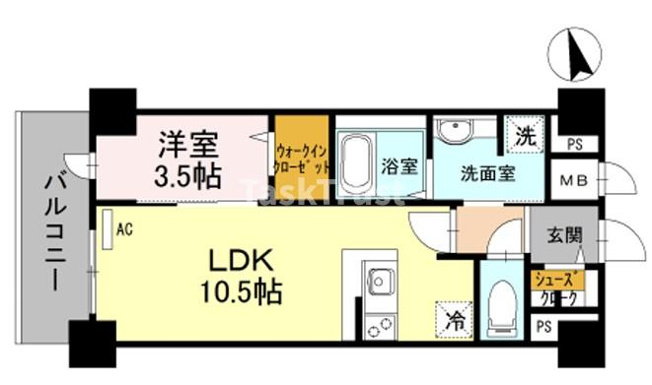 【間取り】 | クレールフォレスタ