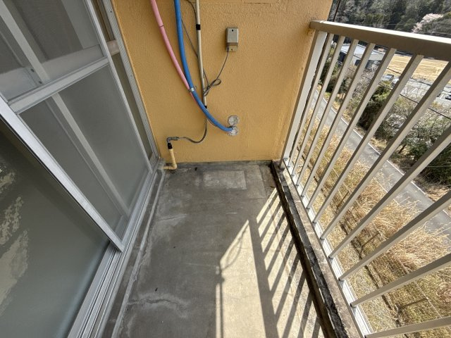 姫路市夢前町宮置の賃貸マンションのバルコニー