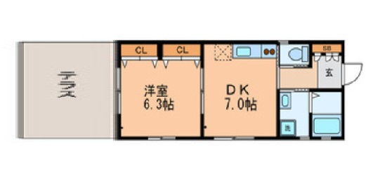 La Espoirラ エスポワール の間取り|間取り