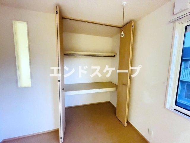 トアロード　Ⅱの収納|高崎、前橋エリアのお部屋探しはエンドスケープまで！お客様の理想お聞かせ下さい♪