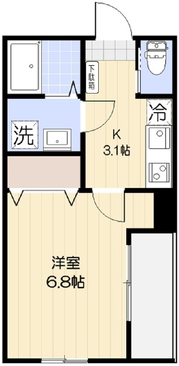 メルディア小手指の間取り