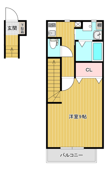 【間取り】 | ハートフル有野 | ハートフル有野（GoodHome）
