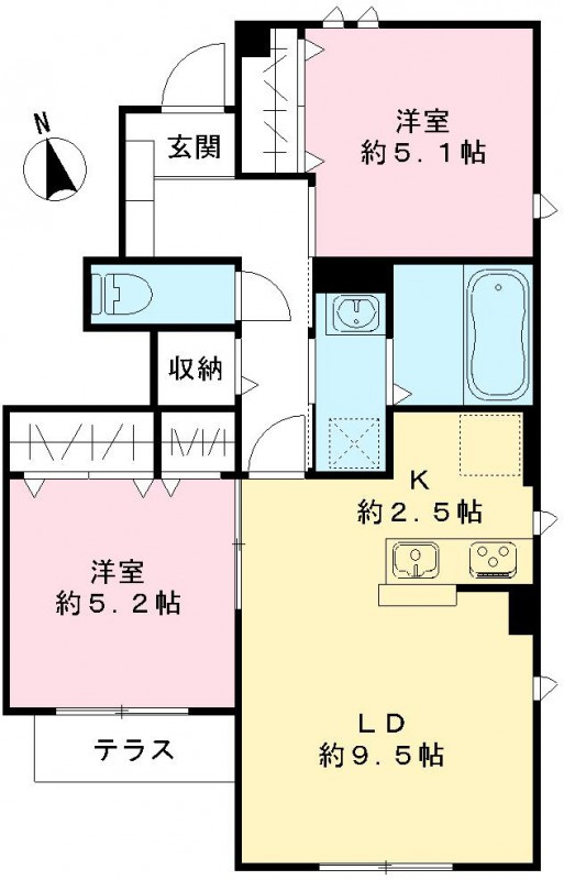 ヴィラ・コレマサ（Nearly ZEH/ZEH Ready）の間取り