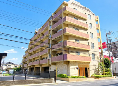 【外観】 | リーベックス所沢パレージュ | 西所沢駅徒歩5分！8階建5階部分の南西角部屋！全室に光が差し込む快適な3LDKです！