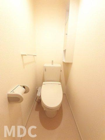 徳島市国府町和田字表のアパートのトイレ