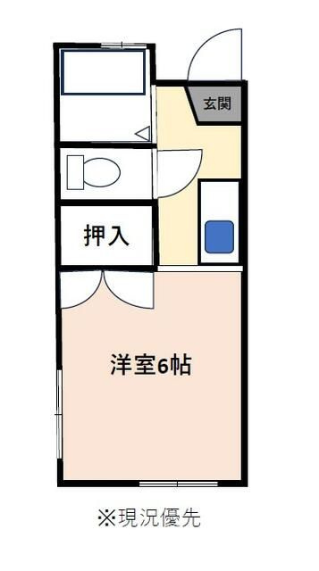 ビューハイツ第１の間取り