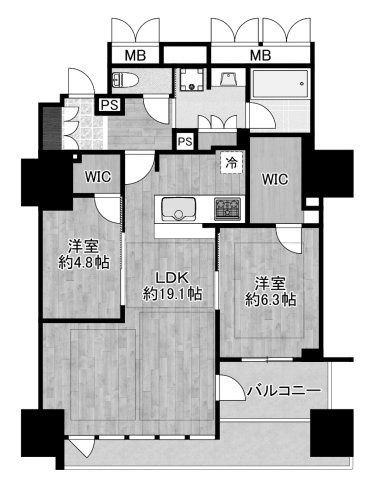 プレミストタワー靭本町（靱本町）