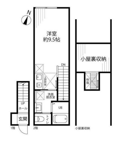 Ｍａｉｓｏｎ　Ｍａｒｕ－Ｙｕの間取り