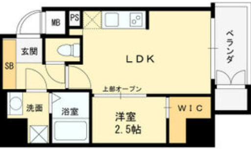 【間取り】 | Krystal Fimeth 2番館