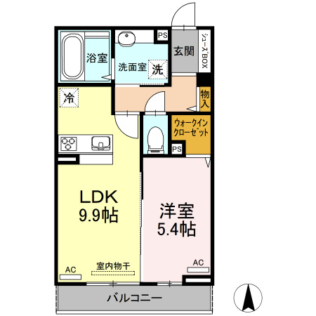 グランドゥールの間取り