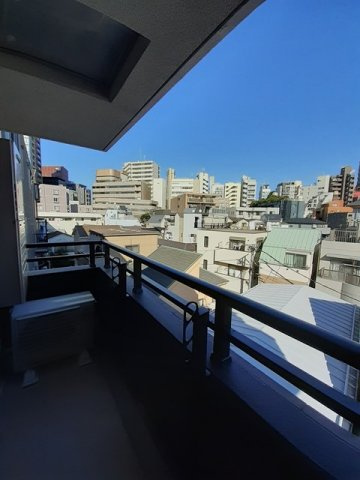 グランボヌール茗荷谷のバルコニー