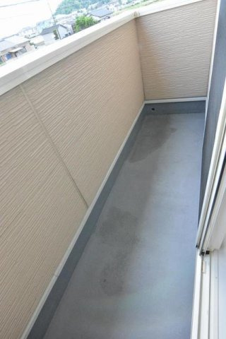 グランツオーヴェルⅡのバルコニー