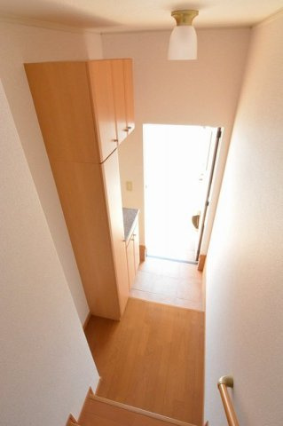 アップヴィレッジＡの玄関