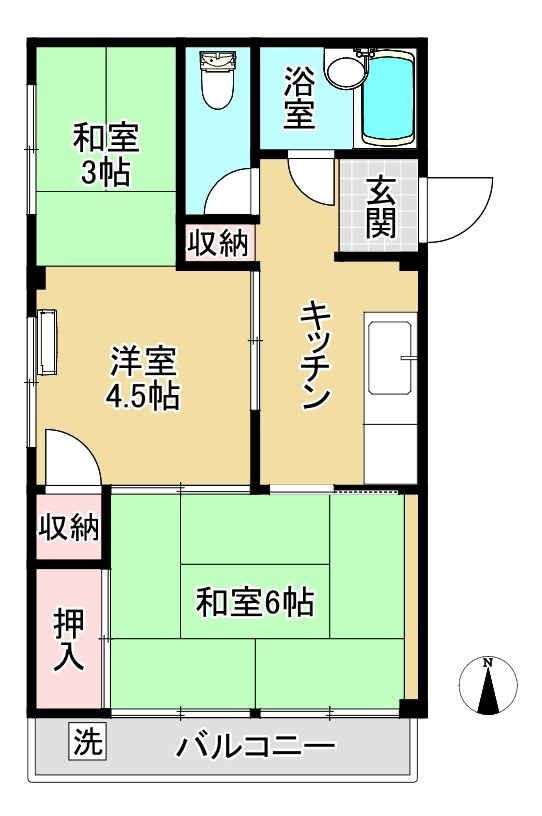 大和ビルの間取り