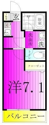 センターパーク馬橋Ⅲの間取り