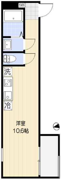メルディア小手指の間取り