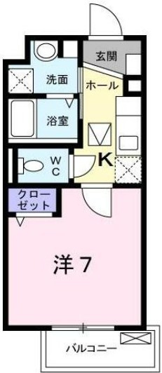 テーラー＆ロッヂⅡの間取り|間取りです。