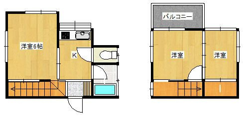 【間取り】 | 貸戸建住宅　富士見市鶴馬３丁目