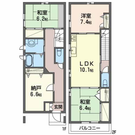 芦屋月若町メゾネット