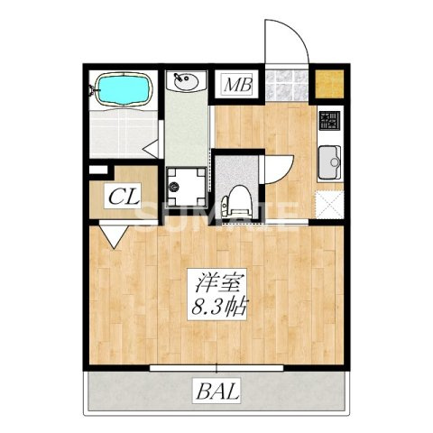 プロスペリタ大宮N　の間取り|間取図です！