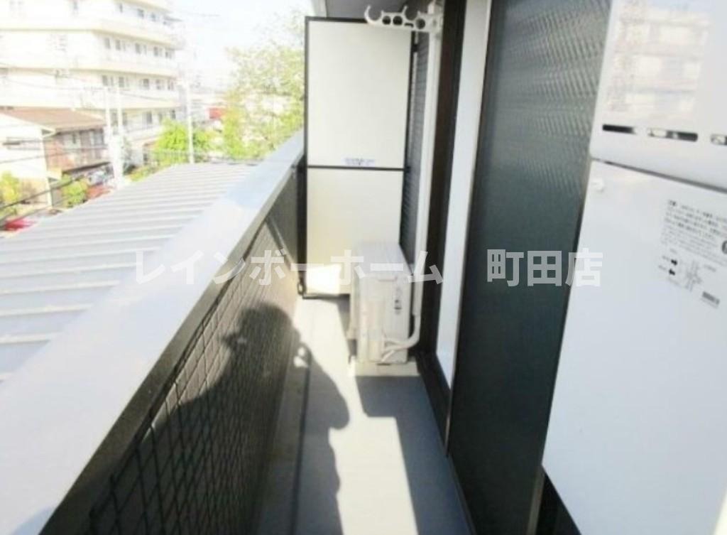 カインドネス本厚木Ｗｅｓｔ※初期費用分割あと払いサービス利用可能物件のバルコニー