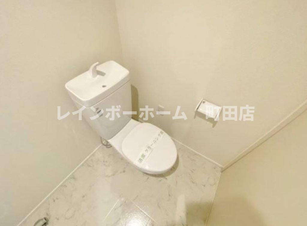 カインドネス本厚木Ｗｅｓｔ※初期費用分割あと払いサービス利用可能物件のトイレ