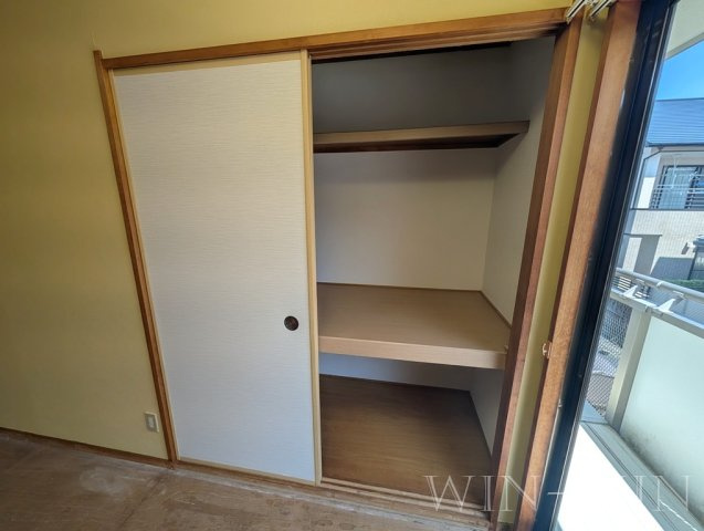 つつじが丘貸家群の収納|イメージ（同施工会社同一モデルの写真です）