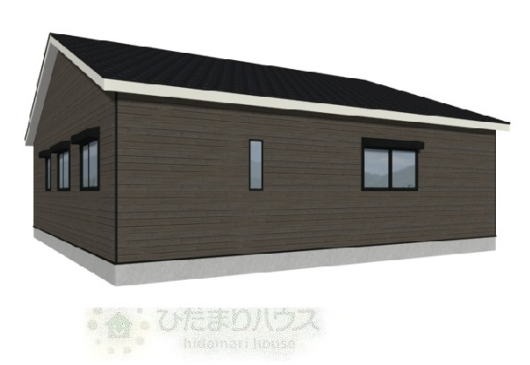 野田市なみき第7　新築戸建　1号棟の外観パース|2026年12月完成予定です(^^)/パースは現状と異なる場合がございます。