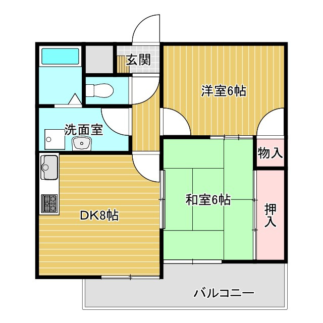みずきマンションの間取り