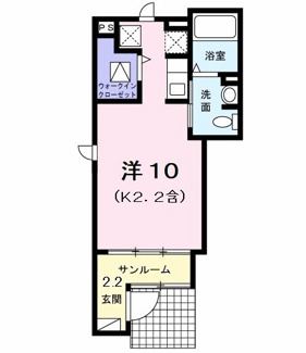 【間取り】 | ボヌール | 間取りです。