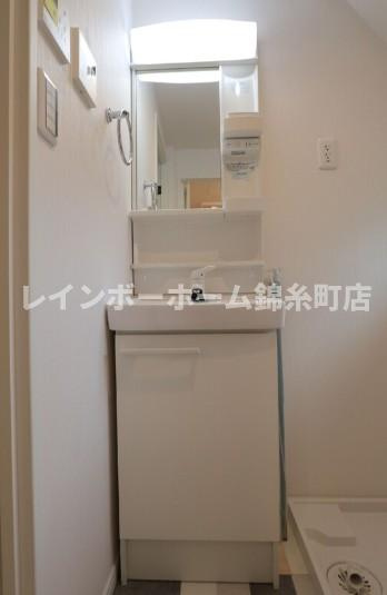 Aven京成小岩の独立洗面台|※建築中のため同施工参考写真となります。