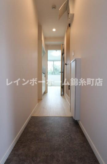 Aven京成小岩の玄関|※建築中のため同施工参考写真となります。