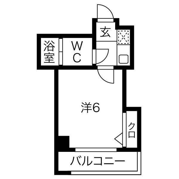ミストラル本町ウエストの間取り|ミストラル本町ウエスト　間取り
