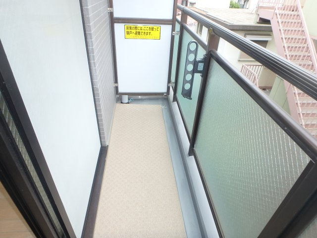 タウンフォルム武蔵小杉一番館のバルコニー|他のお部屋の参考写真となります。