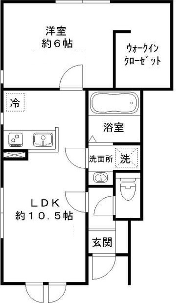 Ｍａｉｓｏｎ　ｄｅ　Ｒｕｅｌｌｅの間取り|間取りです。