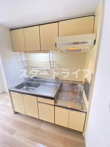 大阪市東淀川区豊新１丁目の賃貸マンションのキッチン