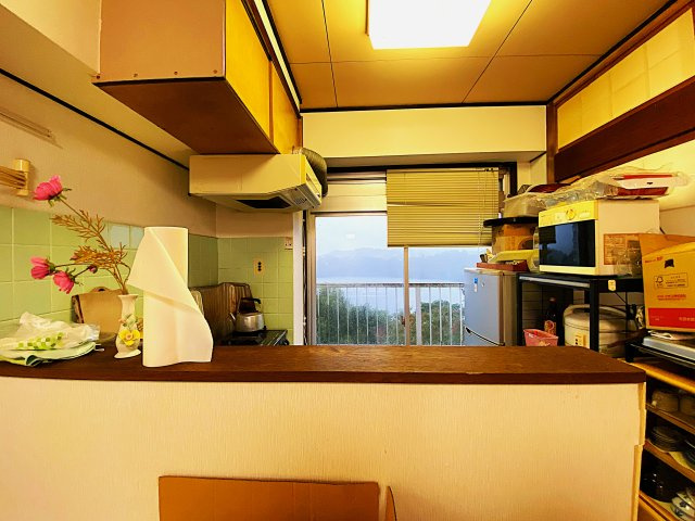 伊東一碧苑マンションのキッチン