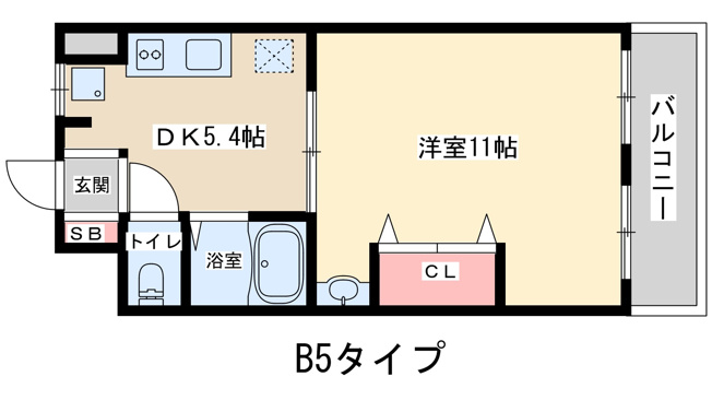 【間取り】 | 大拓ハイツ6