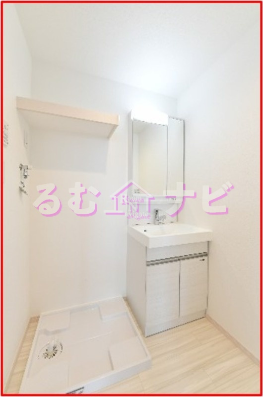 福岡市博多区麦野５丁目のアパートの洗面所