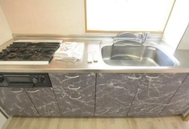 新宿区下落合３丁目の賃貸マンションのキッチン